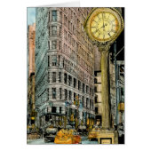 Destinations | Vintage Fifth Avenue Clock (Front)