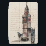 Destinations | Vintage Letters From Big Ben<br><div class="desc">Explore a wide range of products from Zazzle with this amazing piece of artwork; Letters from Big Ben by Melissa Wang. This watercolor and ink design along with many others on the store are brought to you by World Art Group. Depicted here is Elizabeth tower, which houses the famous bell...</div>