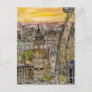 Destinations | Watercolor Big Ben & London Eye Postcard