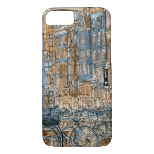 Destinations Watercolor New York City View iPhone 8/7 Case