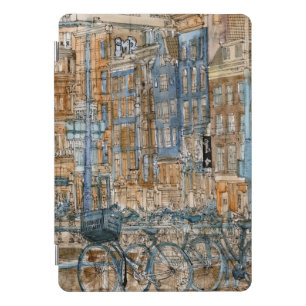 Destinations Watercolor New York City View iPad Pro Cover