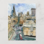 Destinations | Watercolor Vintage London Street Postcard