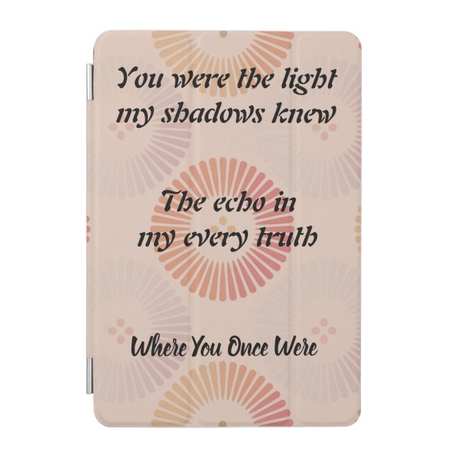 Destined for You, Forever My Choice, video version iPad Mini Cover (Front)
