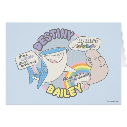 Destiny & Bailey Comic Graphic Cards (Front Horizontal)