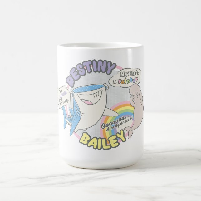 Destiny & Bailey Comic Graphic Coffee Mug (Center)