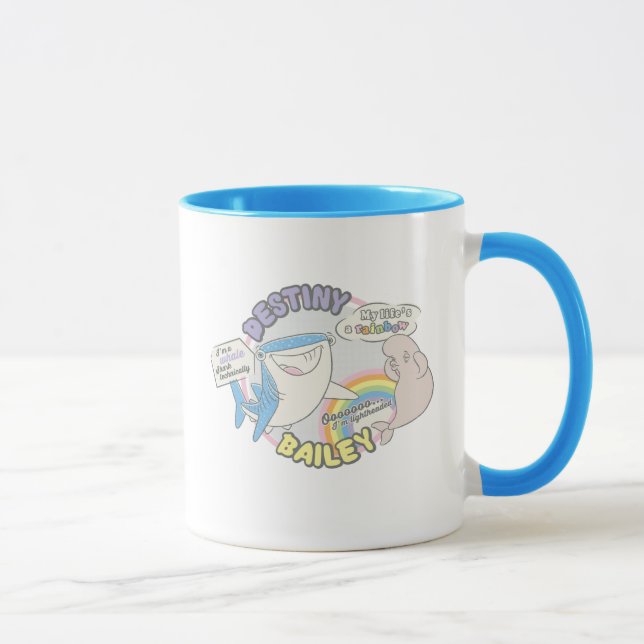 Destiny & Bailey Comic Graphic Mug (Right)