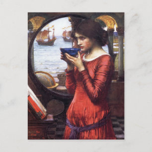 DESTiNY, by John William Waterhouse, 1900 Postcard