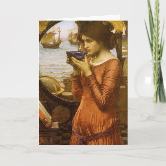 Destiny by John William Waterhouse Card (Front)
