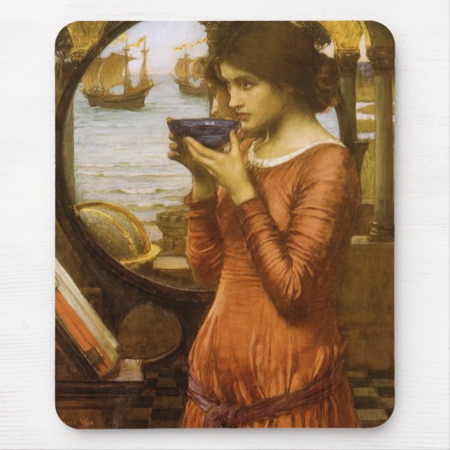 Destiny by John William Waterhouse Mouse Pad (Front)
