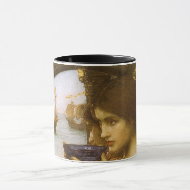 Destiny by John William Waterhouse Mug (Center)