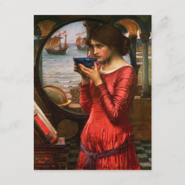 Destiny by John William Waterhouse  Postcard (Front)