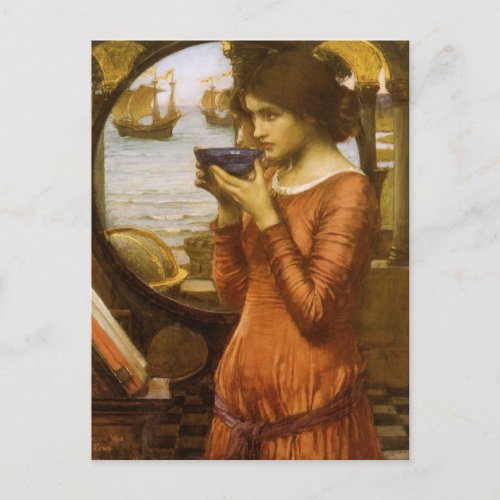 Destiny by John William Waterhouse Postcard