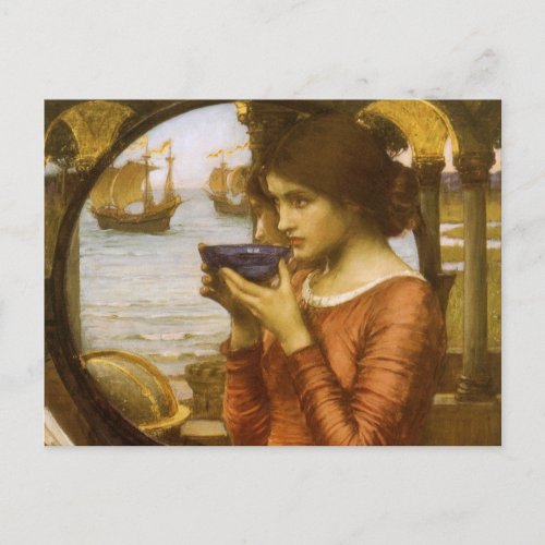 Destiny by John William Waterhouse Postcard