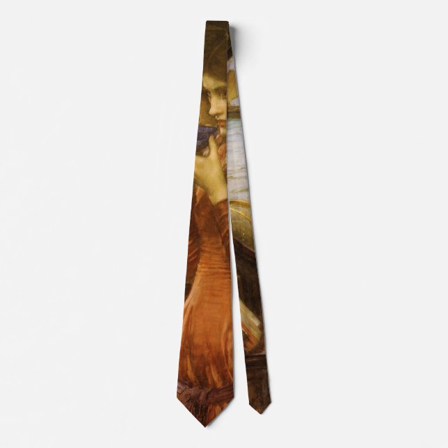 Destiny by John William Waterhouse Tie (Front)