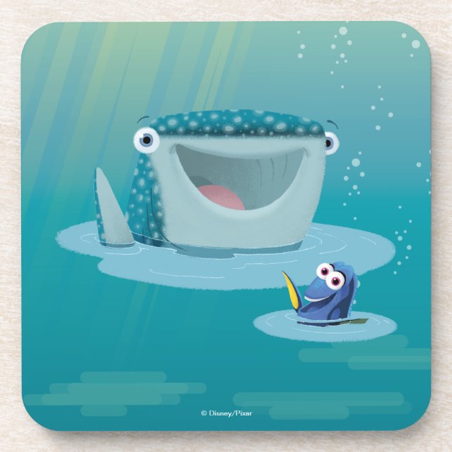 Destiny & Dory | Bubble Buds Drink Coaster (Front)