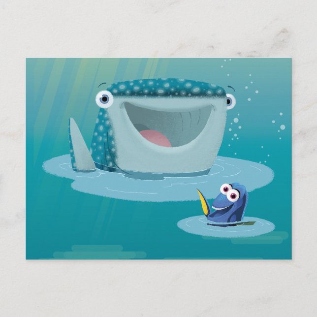 Destiny & Dory | Bubble Buds Postcard (Front)