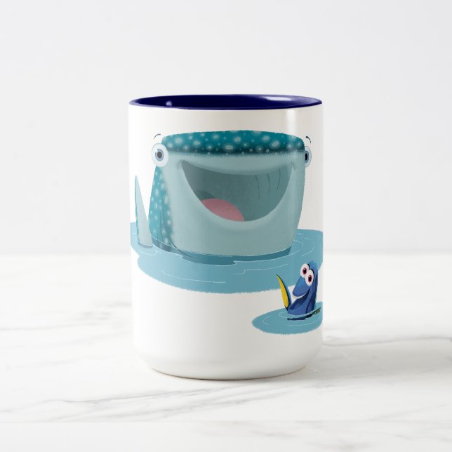 Destiny & Dory | Bubble Buds Two-Tone Coffee Mug (Center)