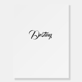 destiny foam board