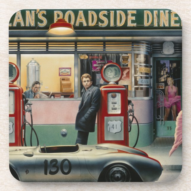 Destiny Highway Beverage Coaster (Front)