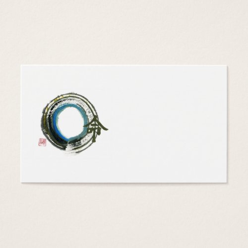 Destiny in Zen, Enso Business Card Templates