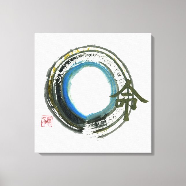 Destiny in Zen, Enso Canvas Print (Front)
