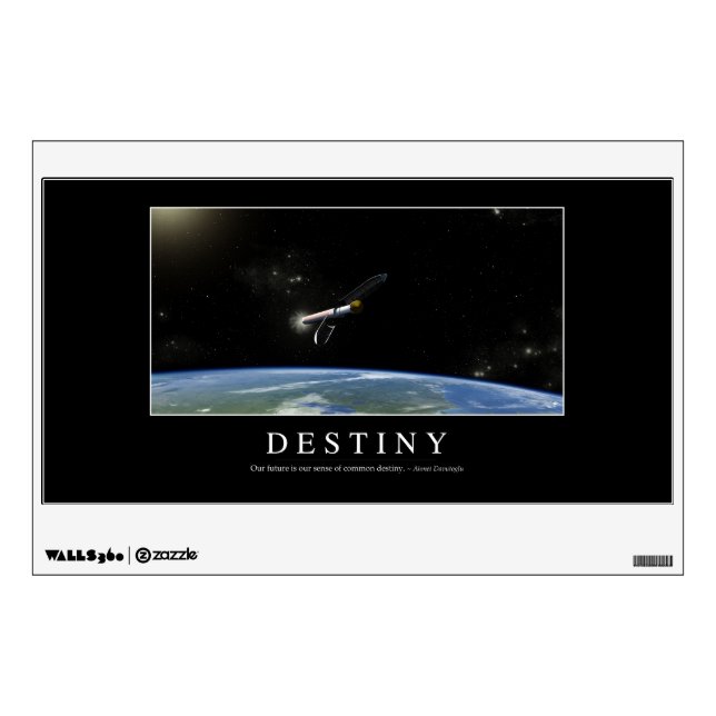 Destiny: Inspirational Quote 1 Wall Sticker (Front)