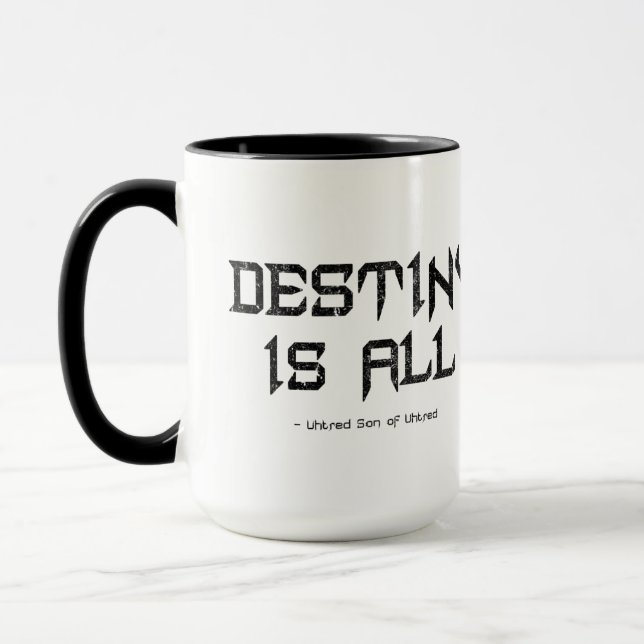 Destiny Is All Viking Kingdom Mug (Left)