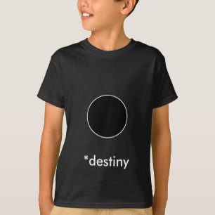*destiny jGibney Black White cSq Circle The MUSEUM T-Shirt