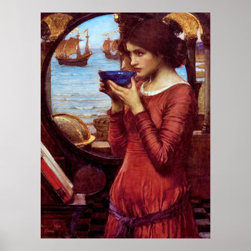 DESTINY _ JOHN WATERHOUSE DECOUPAGE PAPER OR PRINT