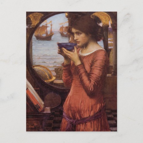 Destiny John William Waterhouse Postcard