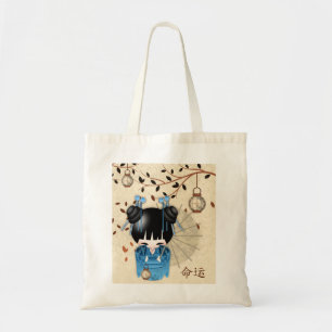 Destiny Kokeshi Doll Budget Tote Bag
