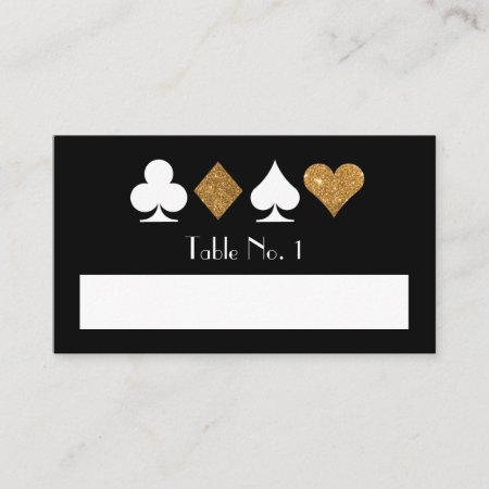 Destiny Las Vegas Fill-in Name Table Number Card