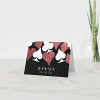 Destiny Las Vegas Wedding Invite Rose Gold Glitter, Zazzle