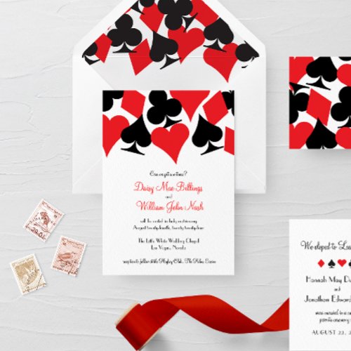 Destiny Las Vegas Wedding Invitation