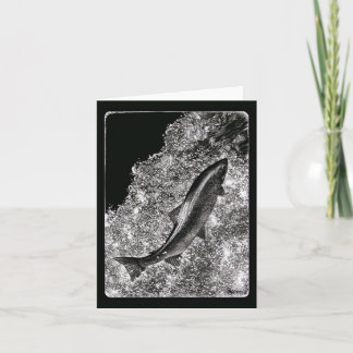 "Destiny" - Leaping Salmon Card