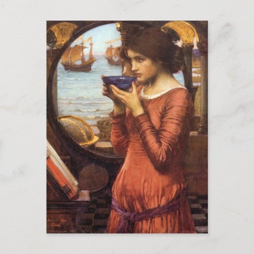 Destiny Pre_Raphaelite Postcard By J W  Waterhouse