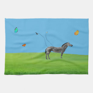 Destriping A Zebra Kitchen Towels