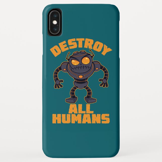 Destroy All Humans Angry Robot Case-Mate iPhone Case (Back)