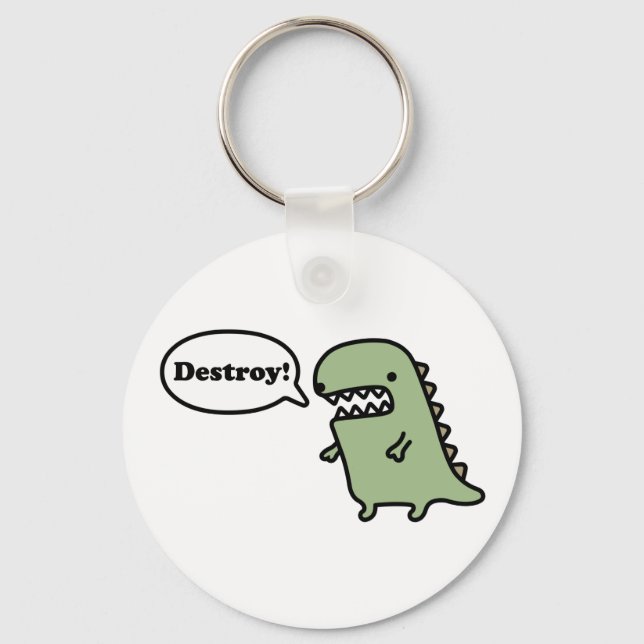 Destroy! Keychain (Front)