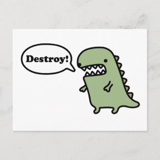 Destroy! Postcard