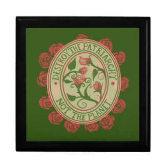 Destroy the patriarchy not the planet Feminist Gift Box