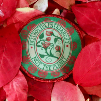 Destroy the patriarchy not the planet Feminist Patch