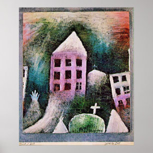 Destroyed Place by Paul Klee Poster