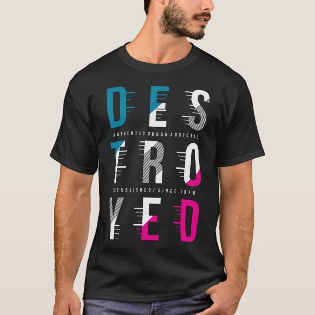 Destroyed T-Shirt (Front)