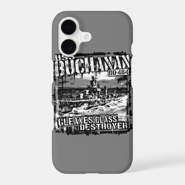 Destroyer Buchanan Iphone Case (Back)
