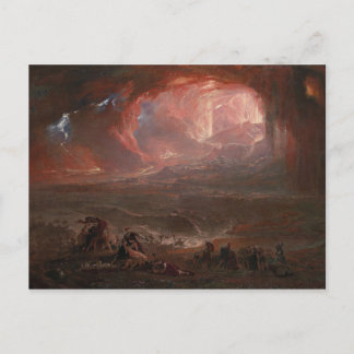 Destruction of Pompeii and Herculaneum Postcard