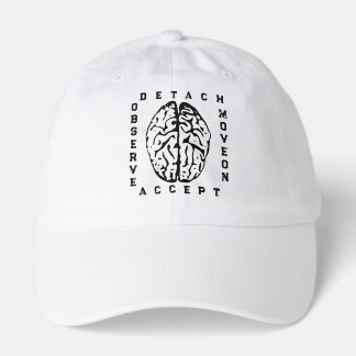 Detach Observe Accept Move On Cold Mind Hat