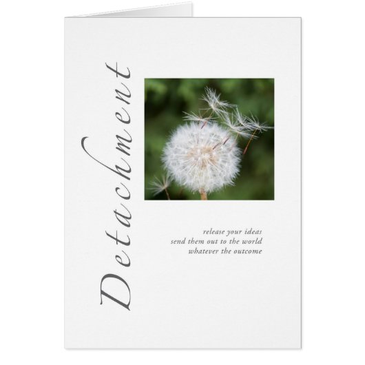 Detachment Dandelion Cards (Front)