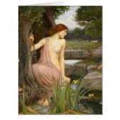 Detail: Echo and Narcissus by John Waterhouse (Front)