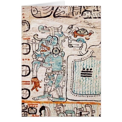 Detail from a Mayan codex